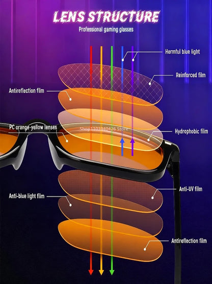 Flow Max™ Unisex Red Lense Blue Light Glasses