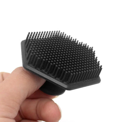 Clearance_Silicone Facial Cleansing Brush Scrubber Miniature Face Deep Clean Shave Massage Face Scrub Brush Face Cleaner_Continu