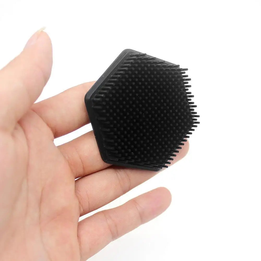 Clearance_Silicone Facial Cleansing Brush Scrubber Miniature Face Deep Clean Shave Massage Face Scrub Brush Face Cleaner_Continu
