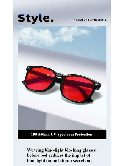 Flow Max™ Unisex Red Lense Blue Light Glasses